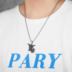 Archangel Michael Pendant — Stainless Steel
