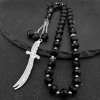 Zulfiqar Imam Ali Sword Chain Necklace — Stainless Steel