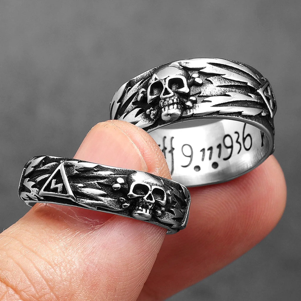 Skull Devil Ring — Stainless Steel