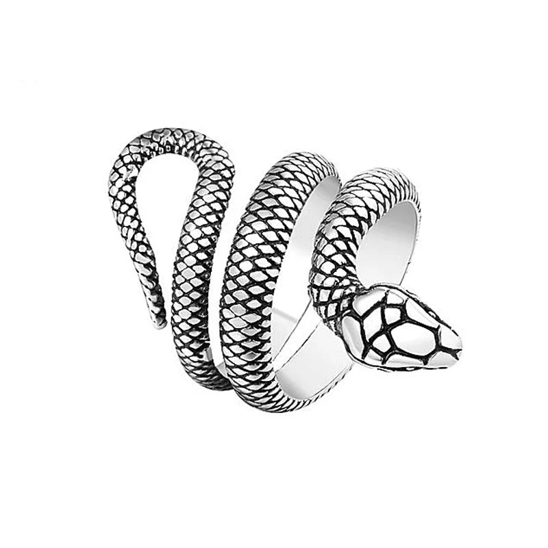 Snake Ring — Stainless Steel