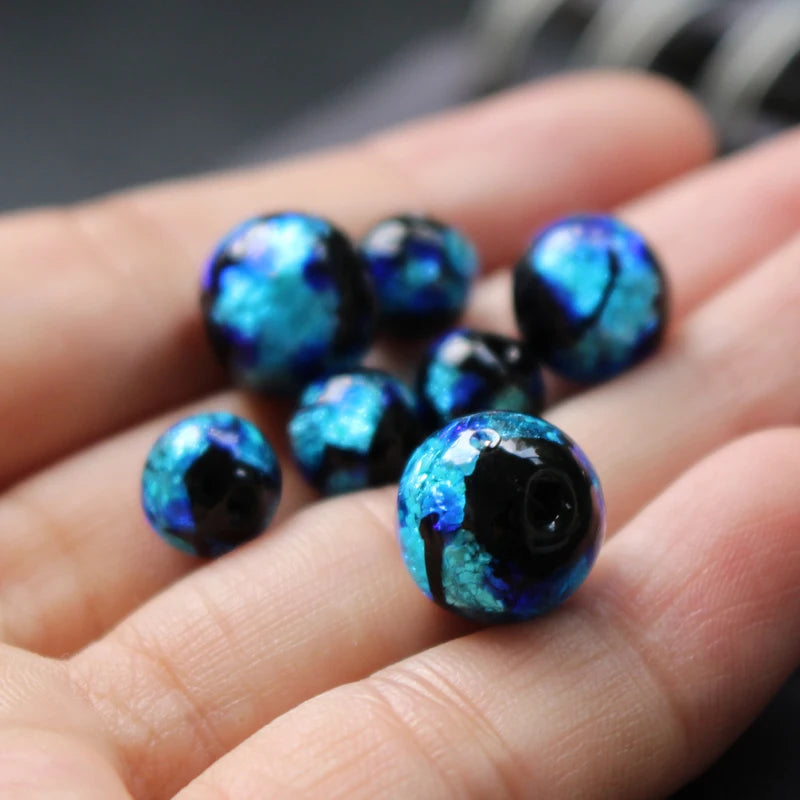 Lampwork Glass Bead Necklace Making Set