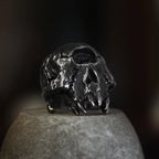 316L Stainless Steel Various Design 2022 New Arrive Classical Skull Men`s Ring With Pattern Punk Rock Gothic Creative