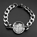 Star Steel Bracelet Judaism Israel Hexagram Jewish