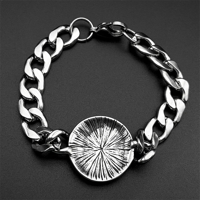 Star Steel Bracelet Judaism Israel Hexagram Jewish