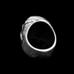 European and American New Fashion Men's Calvarium Skull Ring Gothic Bicycle Ring Motorcycle Band Jewelry