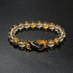 Color-Changing Natural Stone Pi Xiu Beaded Bracelet