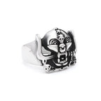 Gothic Skull Ring — Stainless Steel