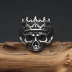 Gothic Skull Ring — Stainless Steel