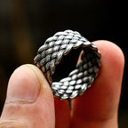 Viking Celtic Knot Band Ring — Stainless Steel