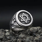 Star of David Ring — Stainless Steel