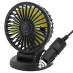 Mini Vehicle Cooling Device Adjustable 5/12/24V Car Air Cooler 2 Speed Automobile Vehicle Accessories