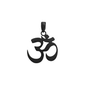 Om Aum Pendant Necklace — Stainless Steel