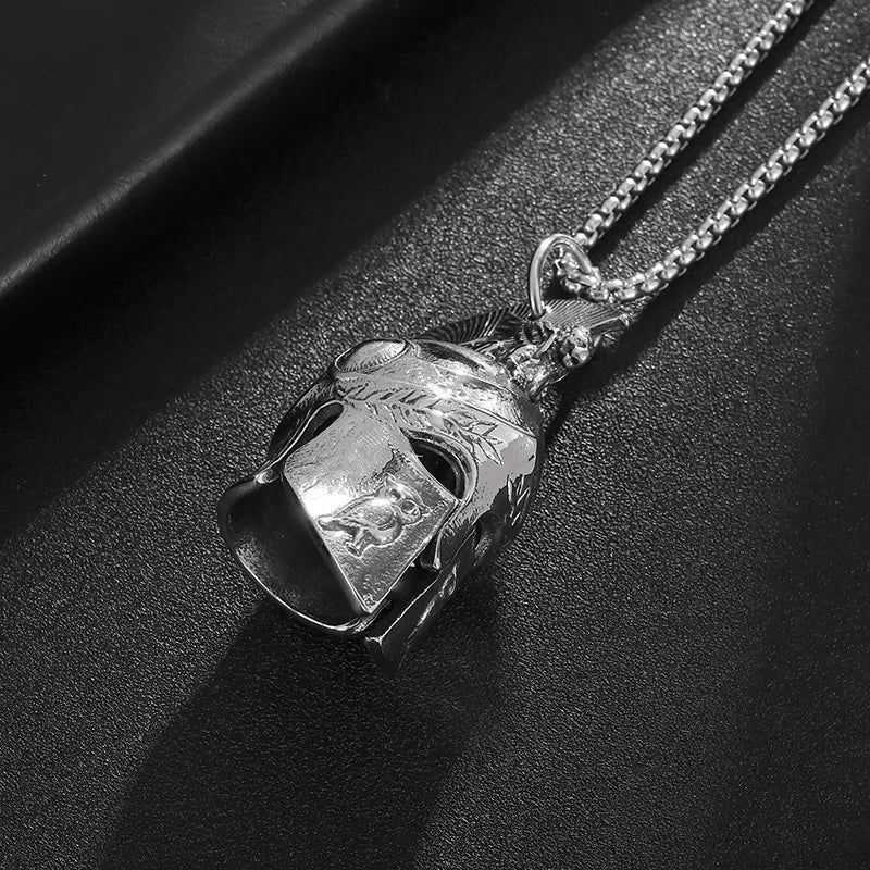 Moto Bell Steel Pendant Punk Motorcycle