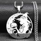 Witchcraft Stainless Steel Pendant Necklace