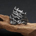 Gothic Skull Ring — Stainless Steel