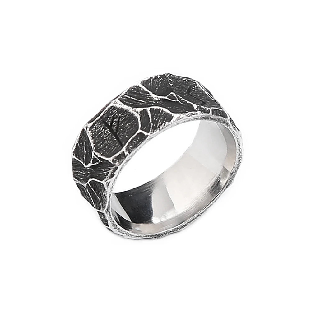 Nordic Viking Rune Ring — Stainless Steel