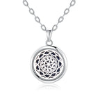 New Tree Of Life Aromatherapy Necklace Stainless Steel Essential Oil Diffuser Amulet Perfume Locket Pendant Women Jewelry Gift