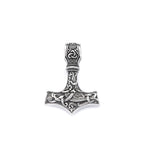 Thor Mjolnir Steel Pendant Vintage Vikings Hammer
