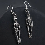Halloween Vintage Skeleton Skull Dangle Earrings for Women Jewelry Party Gifts Aretes De Mujer Modernos 2021