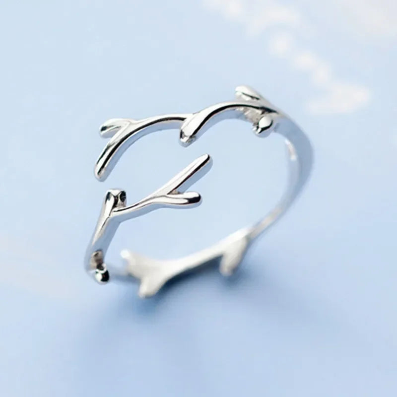 Fashion Goth Double Layer Rose Couple Rings for Men Women Retro Opening Stainless Steel Thorns Punk Finger Ring Jewelry