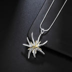 Hot trend 925 Sterling Silver fine Starfish Pendant Necklace For Women Fashion Holiday gifts party wedding streetwear Jewelry