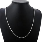 925 Sterling Silver 16/18/20/22/24 Inch 3MM Snake Bone Chain Necklace For Women Men Wedding Fashion Jewelry Charm Gifts