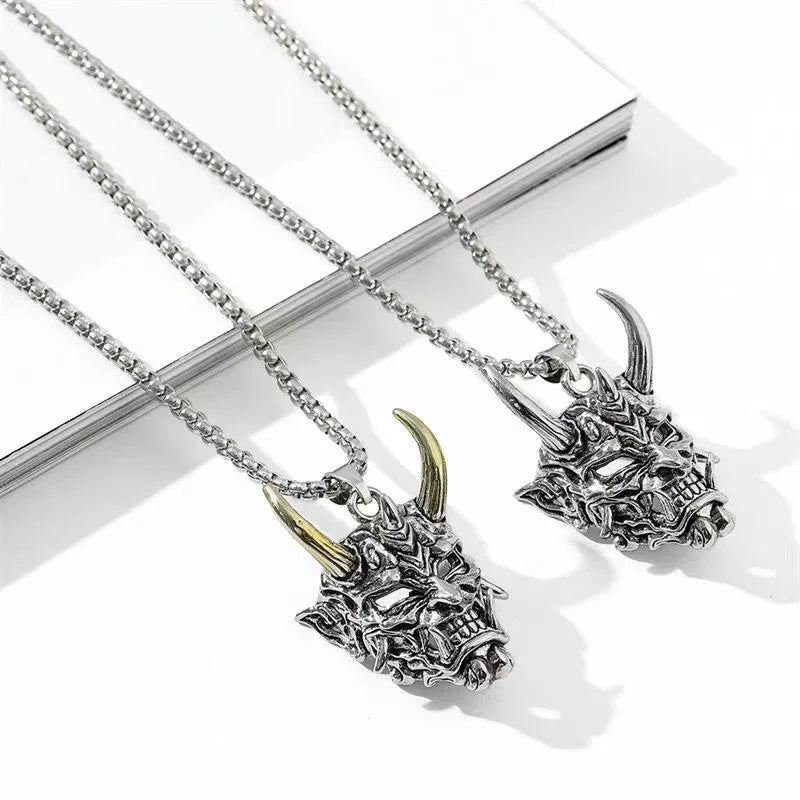 Ghost Steel Pendant Arrogant Cold Style Prajna