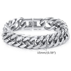 Miami Cuban Link Bracelet — Stainless Steel