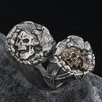 Gothic Skull Ring — 925 Silver