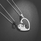 New Twisted Mobius Silver Color Pendant Men and Women Couple Hip Hop Student Pendant Anniversary Jewelry Gift