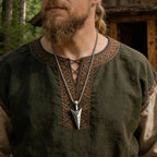 Viking Spear Odin Amulet Pendant — Stainless Steel