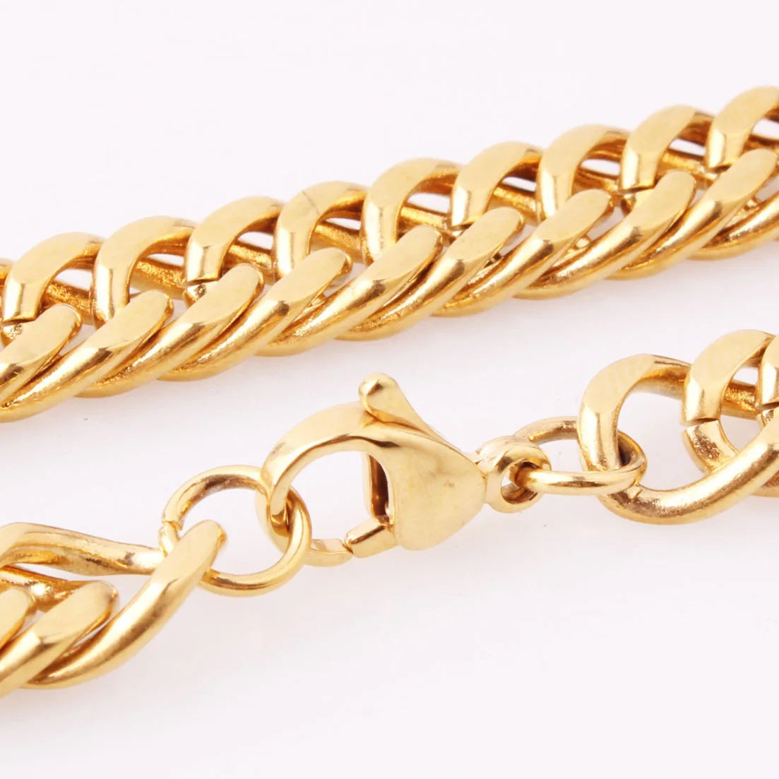 Cuban Gold Chain 10MM Curb Link Necklace