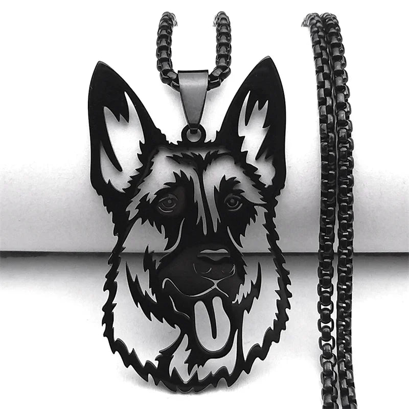 Sweet French Bulldog Chain For Women Men Stainless Steel Silver Color Animal Puppy Pug Dog Lovely Pendant Necklace