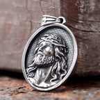 Jesus Cross Stainless Steel Pendant Necklace