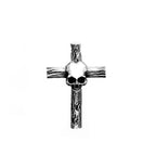Gothic Skull Pendant Necklace — Stainless Steel