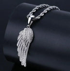 Bling Iced Out Savage Pendant Cubic Zirconia Letter Necklace for Men Women Hip Hop Rock Rap Party Jewelry