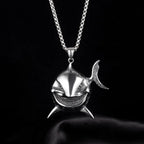 Shark Steel Pendant European American Evil