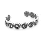 Steel Bracelet 316L Cuff Punk Constellation