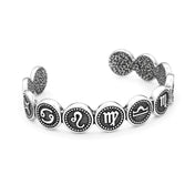 Steel Bracelet 316L Cuff Punk Constellation