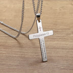 Vintage Christian Ice Crystal Jesus Head Pendant Necklace for Men and Women Cross Catholic Amulet Jewelry