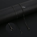 Box Chain Necklace — Stainless Steel 3mm
