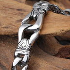 Punk Chain Bracelet for Men — Gold or Silver, Stainless Steel