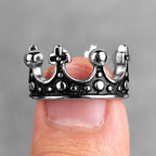 Crown Ring — Stainless Steel
