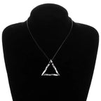 New Twisted Mobius Silver Color Pendant Men and Women Couple Hip Hop Student Pendant Anniversary Jewelry Gift
