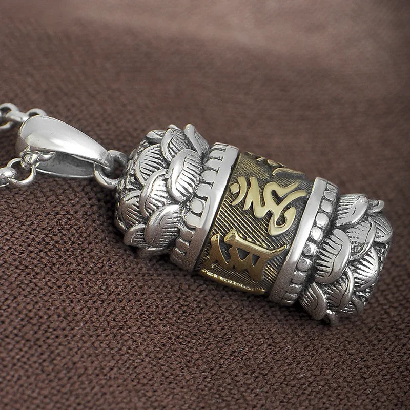 Mantra Pendant Necklace