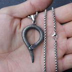 Snake Steel Chain Retro Dark Bite