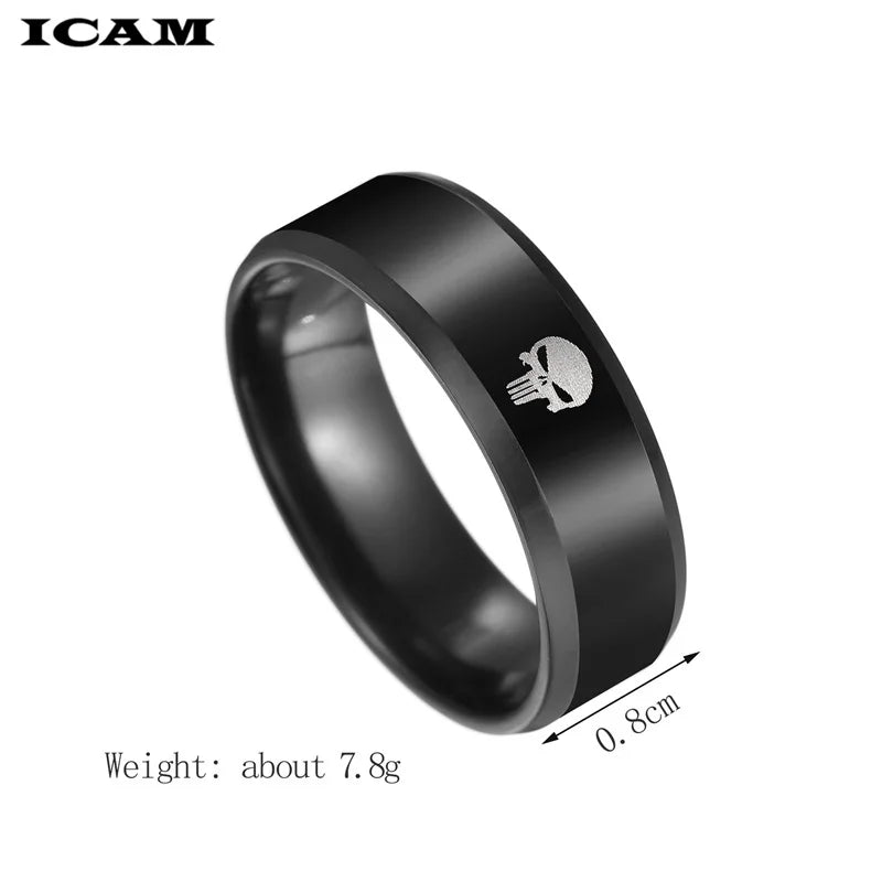 Skull Devil Ring — Stainless Steel