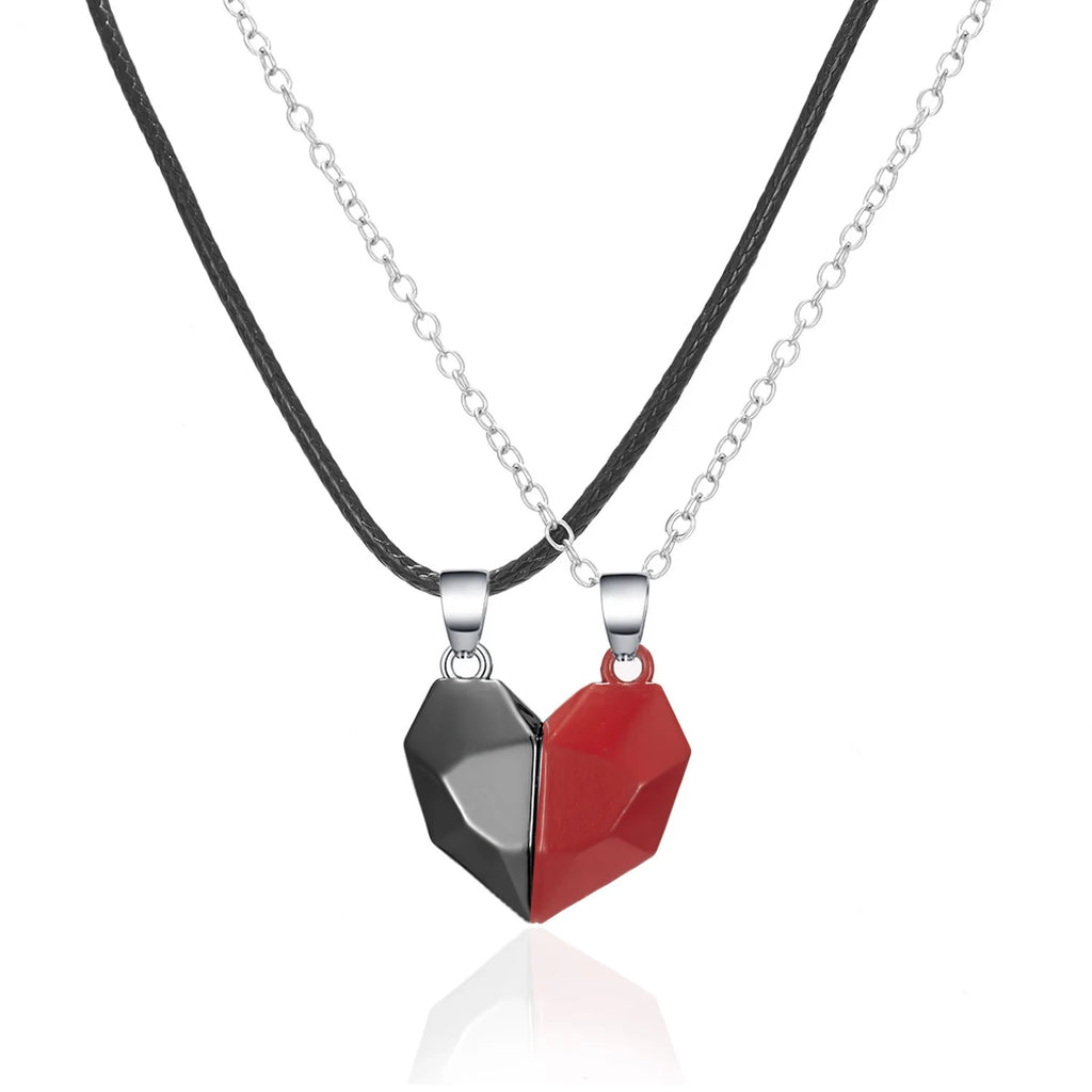 Magnetic Heart Pendant Necklace