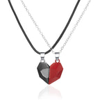Magnetic Heart Pendant Necklace