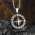Hebrew Pentagram Star Pendant Necklace — Amulet